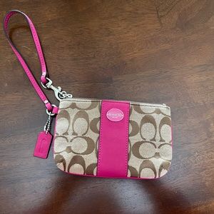Coach wristlet